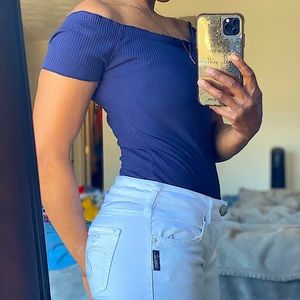 Off The Shoulder Body Suit